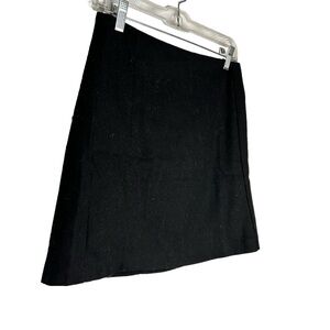 MNG Wool‎ Blend Black Skirt